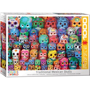 Puzzle 1000p crâne mexicain
