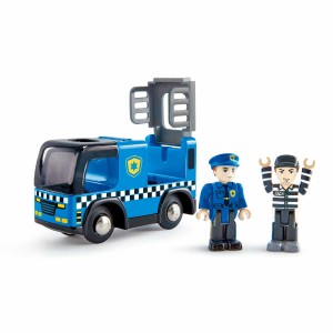 Voiture de police avec sirène Voiture de police avec sirène
