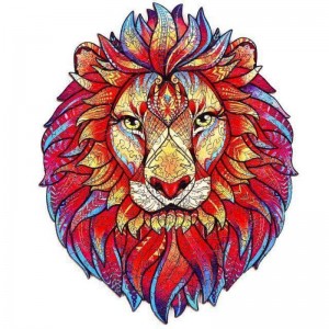 Lion - Puzzle bois 192 pièces