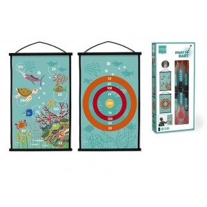 Jeu de fléchettes à ventouses du récif coralien