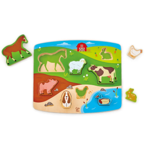 Puzzle et jeu - animaux de la ferme Puzzle et jeu - animaux de la ferme