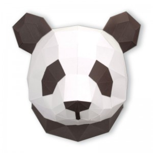 Petit panda en papier 3D