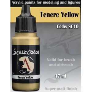 TENERE YELLOW  - SCALE COLOR RANGE