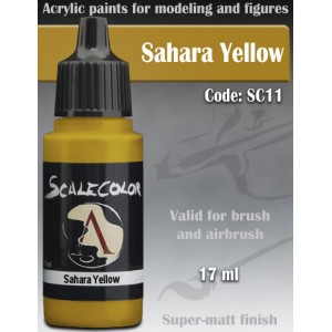 SAHARA YELLOW  - SCALE COLOR RANGE
