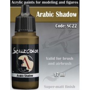 ARABIC SHADOW  - SCALE COLOR RANGE