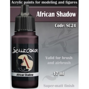 AFRICAN SHADOW  - SCALE COLOR RANGE