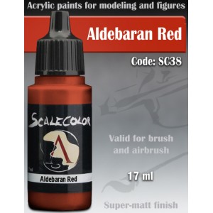 ALDEBARAN RED  - SCALE COLOR RANGE