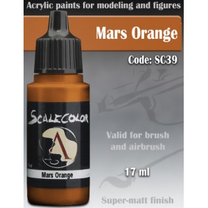 MARS ORANGE  - SCALE COLOR RANGE