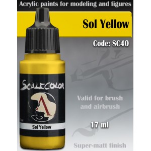 SOL YELLOW  - SCALE COLOR RANGE