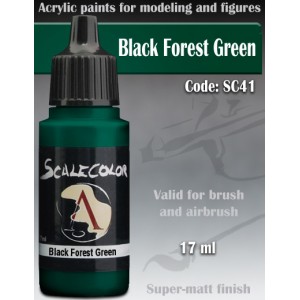 BLACK FOREST GREEN  - SCALE COLOR RANGE