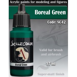 BOREAL GREEN  - SCALE COLOR RANGE