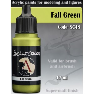 FALL GREEN - SCALE COLOR RANGE