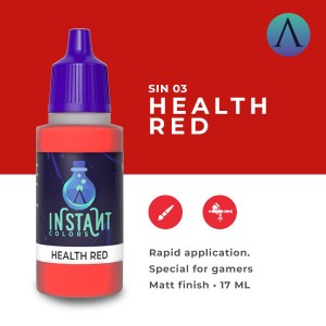 HEALTH RED - INSTANT COLOR HEALTH RED - INSTANT COLOR