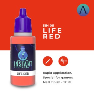 LIFE RED - INSTANT COLOR LIFE RED - INSTANT COLOR