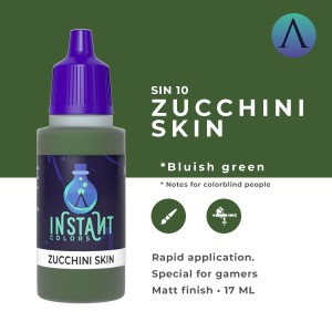 ZUCCHINI SKIN - INSTANT COLOR ZUCCHINI SKIN - INSTANT COLOR