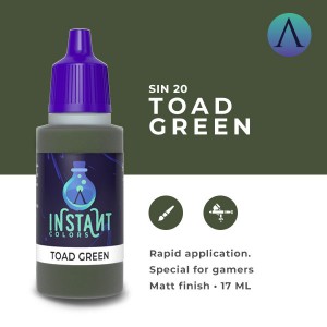 TOAD GREEN - INSTANT COLOR TOAD GREEN - INSTANT COLOR