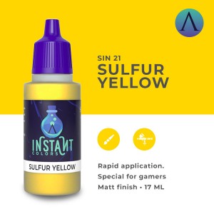 SULFUR YELLOW - INSTANT COLOR SULFUR YELLOW - INSTANT COLOR