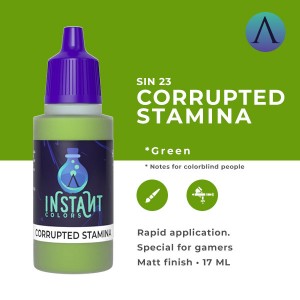 CORRUPTED STAMINA - INSTANT COLOR CORRUPTED STAMINA - INSTANT COLOR