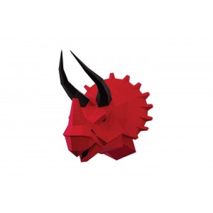 Tricératops en papier 3D