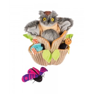 Marionnette Otis la chouette et ses amis