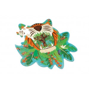Puzzle contour Tigre Puzzle contour Tigre