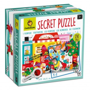 Secret Puzzle - Les pompiers Secret Puzzle - Les pompiers