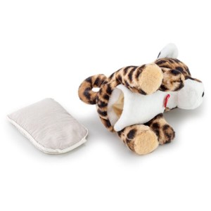 Leopard - Peluche chauffante et marionnette