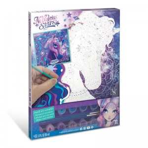 Peinture par numéros sur toile - Licorne Peinture par numéros sur toile - Licorne