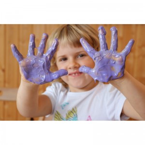 4 pots de peinture doigts - AKI 4 pots de peinture doigts - AKI