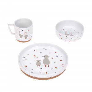 Coffret repas en porcelaine Tiny Farmer Coffret repas en porcelaine Tiny Farmer