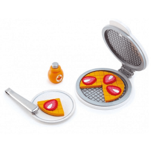 Gauffrier blanc et ses accessoires