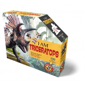 Triceratops - 100 pièces grand format et sans contours Triceratops - 100 pièces grand format et sans contours