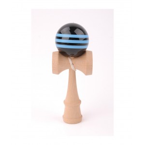 Kendama hètre boule 6 cm - Noir et Bleu Kendama hètre boule 6 cm - Noir et Bleu