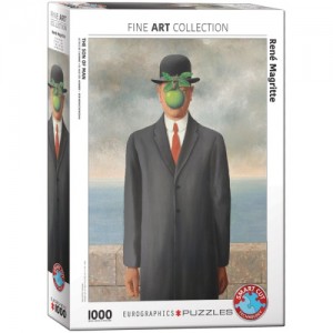 Son of Man Rene Magritte - Puzzle 1000p