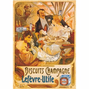 Vintage Posters Biscuits Lefevre
