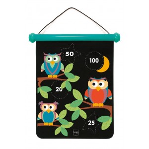 Jeu de fléchettes magnétiques Hibou Jeu de fléchettes magnétiques Hibou