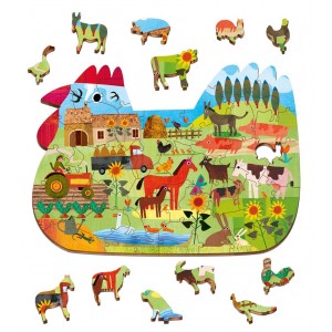 Woody Puzzle Ferme Woody Puzzle Ferme