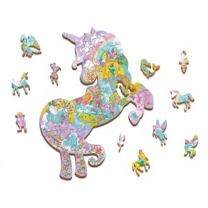 Woody Puzzle Licornes Woody Puzzle Licornes