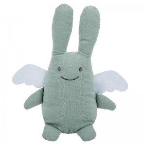 Doudou  Ange Lapin musical 24 cm Vert Doudou  Ange Lapin musical 24 cm Vert