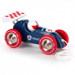Voiture de course à trainer Police