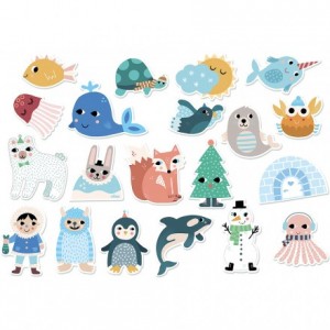 Magnets de la jungle de Michelle Carlslund Magnets de la jungle de Michelle Carlslund