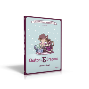 Chatons & dragons - Fleurs Dragons