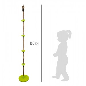 Balançoire d'escalade 2 en 1