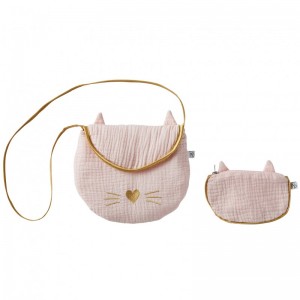 Sac + porte-monnaie Chat Blush Sac + porte-monnaie Chat Blush