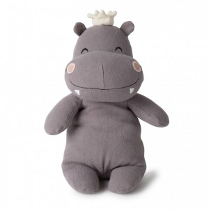 Hippo avec sa couronne 23 cm Hippo avec sa couronne 23 cm