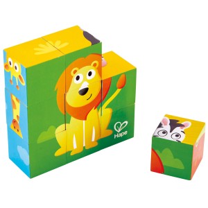 Puzzle cubes animaux de la jungle Puzzle cubes animaux de la jungle