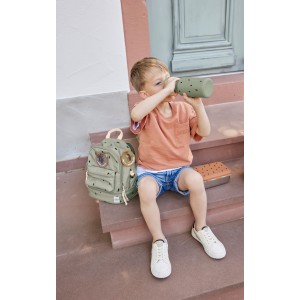 Gourde pour enfant inox Happy Prints Olive Gourde pour enfant inox Happy Prints Olive