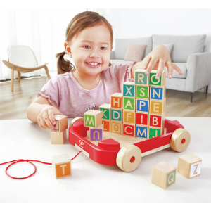 Chariot à roulettes avec blocs empilable