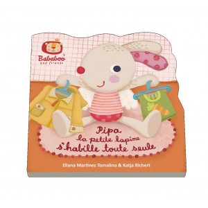 Pipa la petite lapine s'habille toute seule