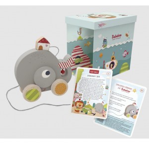 Jouet à tirer Vilma la baleine